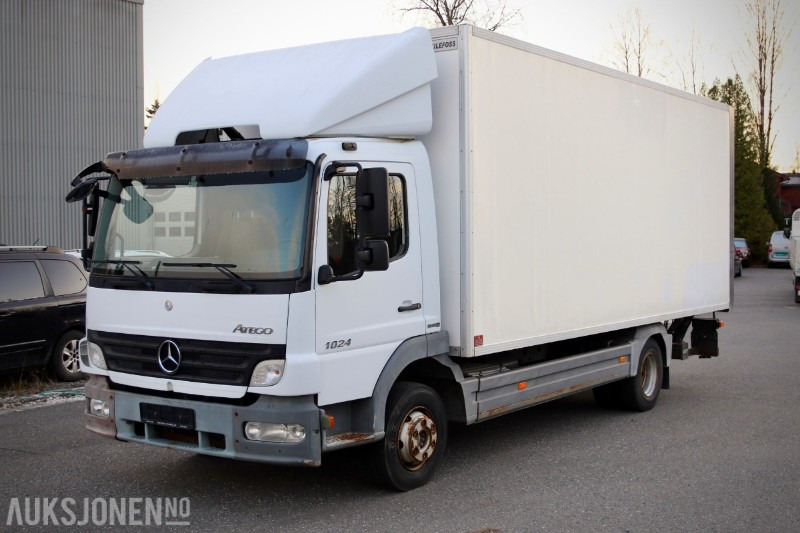 Mercedes-Benz Atego 1024 skapbil med løftelem – 6.2L / 238 hk – EU-godkjent til 20.10.2026 - Furgonas sunkvežimis: foto 1 Mercedes-Benz Atego 1024 skapbil med løftelem – 6.2L / 238 hk – EU-godkjent til 20.10.2026 - Furgonas sunkvežimis: foto 1