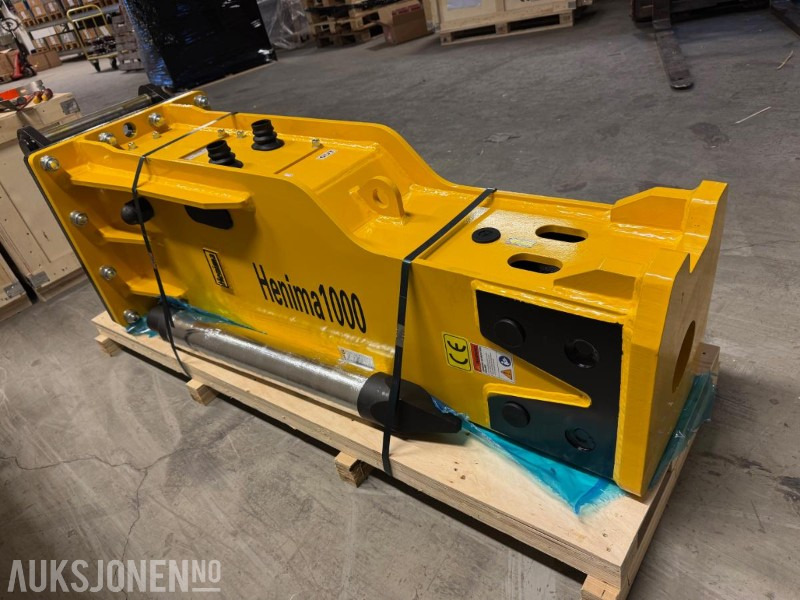 Ny Henima pigghammer til 10-15 tonns gravemaskin S60 m/garanti - Hidraulinis kūjis: foto 5 Ny Henima pigghammer til 10-15 tonns gravemaskin S60 m/garanti - Hidraulinis kūjis: foto 5