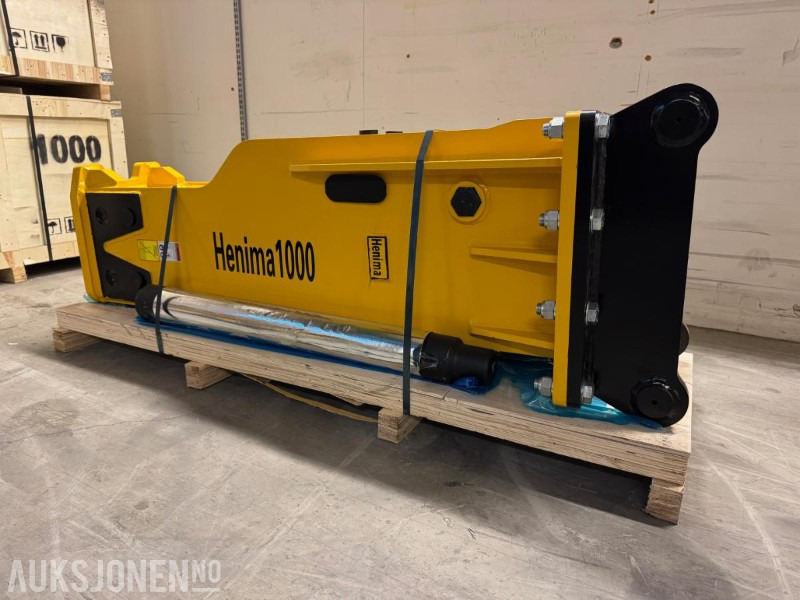 Ny Henima pigghammer til 10-15 tonns gravemaskin S60 m/garanti - Hidraulinis kūjis: foto 3 Ny Henima pigghammer til 10-15 tonns gravemaskin S60 m/garanti - Hidraulinis kūjis: foto 3