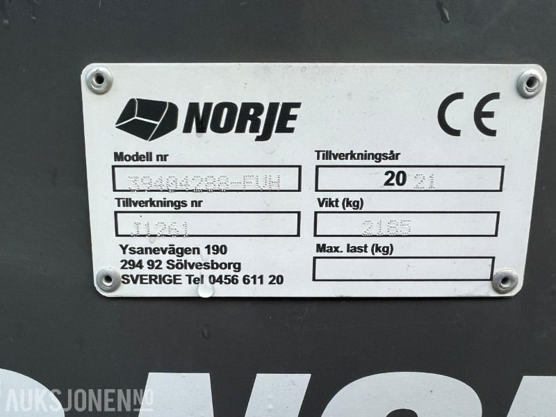 2021 Norje Justeringsbjelke/avrettningsbjelke 2880 mm - Padargas - Statybinė technika: foto 3 2021 Norje Justeringsbjelke/avrettningsbjelke 2880 mm - Padargas - Statybinė technika: foto 3