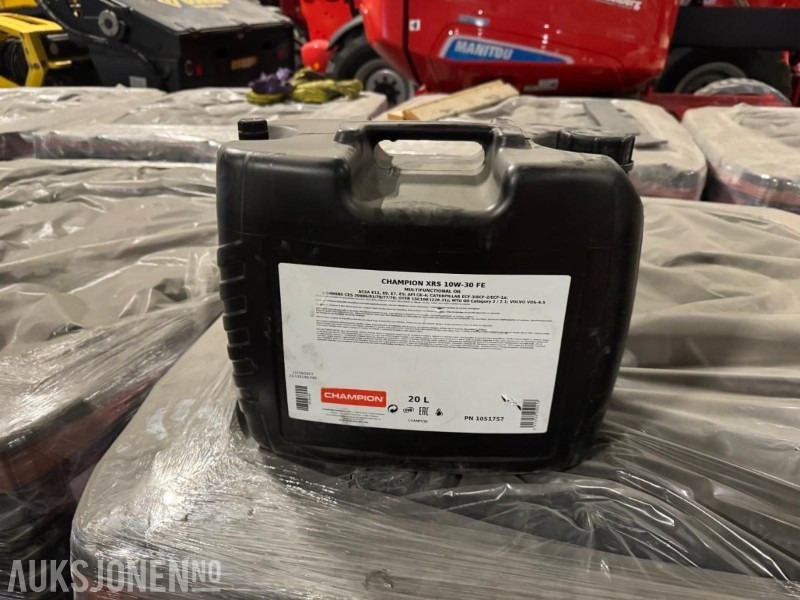 2023 - 100 Liter - Champion XRS 10W-30 FE Multifunctinal Oil - Padargas - Statybinė technika: foto 3 2023 - 100 Liter - Champion XRS 10W-30 FE Multifunctinal Oil - Padargas - Statybinė technika: foto 3