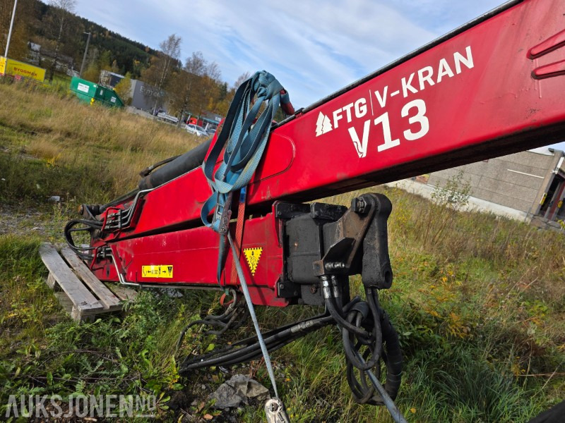 FTG-tømmerkran V13SR - Padargas - Statybinė technika: foto 4 FTG-tømmerkran V13SR - Padargas - Statybinė technika: foto 4