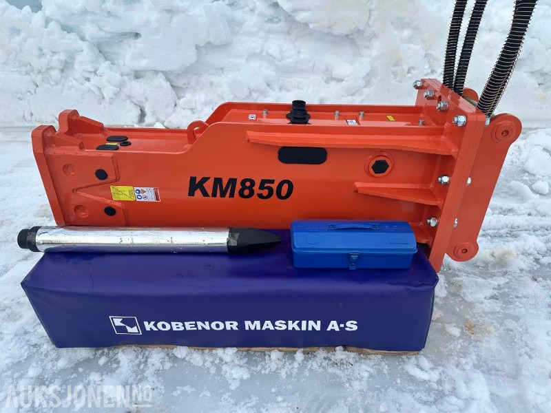 Ny KM 850 Pigghammer CE merket med garanti (s50) - Padargas - Statybinė technika: foto 4 Ny KM 850 Pigghammer CE merket med garanti (s50) - Padargas - Statybinė technika: foto 4