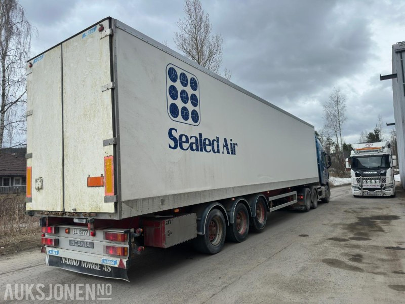 2002 Narko L61 skaptralle med full sideåpning - Priekaba: foto 1 2002 Narko L61 skaptralle med full sideåpning - Priekaba: foto 1