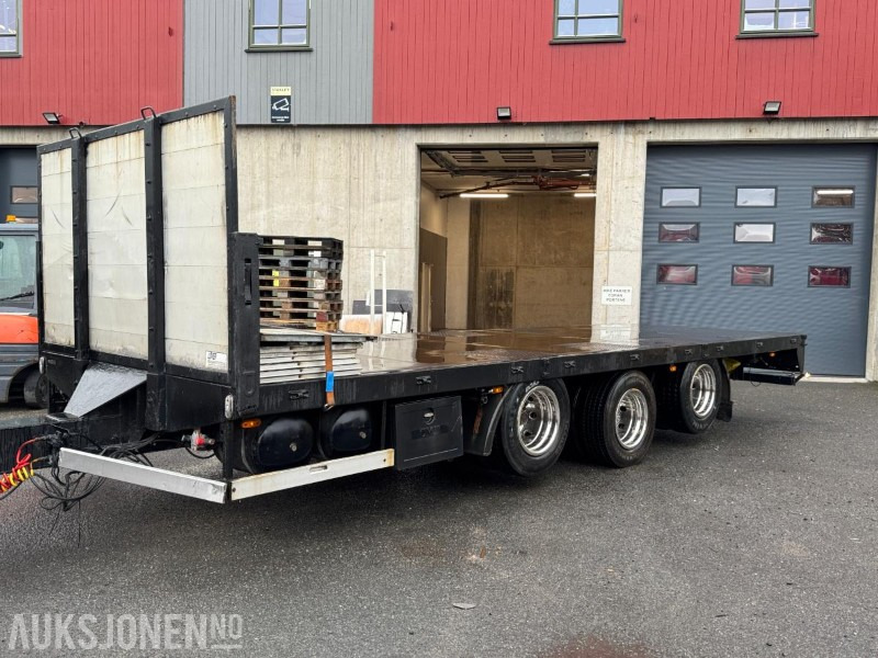2003 CMT Pt12-20 planhenger / 22200 kg nyttelast - Priekaba: foto 1 2003 CMT Pt12-20 planhenger / 22200 kg nyttelast - Priekaba: foto 1