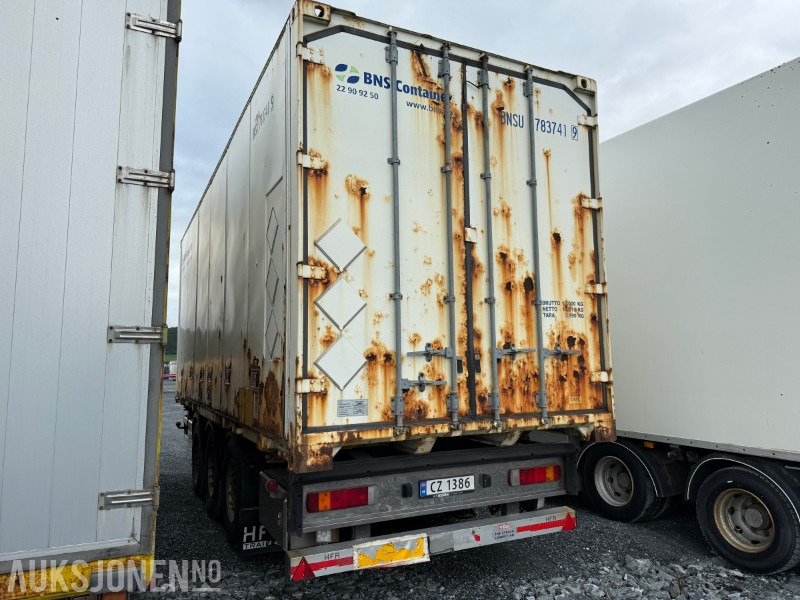 2013 HFR trippelkjerre med container - Priekaba: foto 4 2013 HFR trippelkjerre med container - Priekaba: foto 4