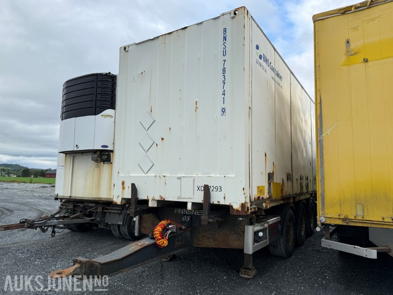 2013 HFR trippelkjerre med container - Priekaba: foto 1 2013 HFR trippelkjerre med container - Priekaba: foto 1
