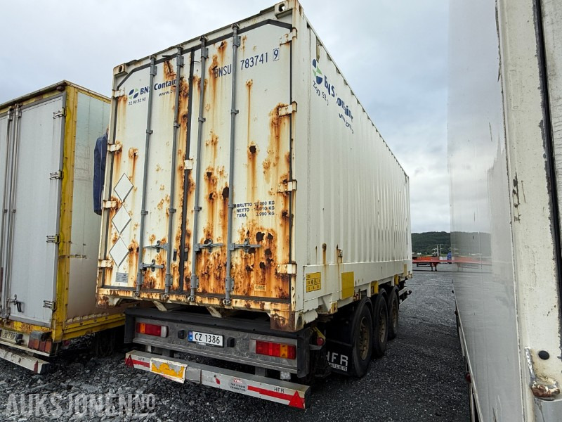 2013 HFR trippelkjerre med container - Priekaba: foto 3 2013 HFR trippelkjerre med container - Priekaba: foto 3