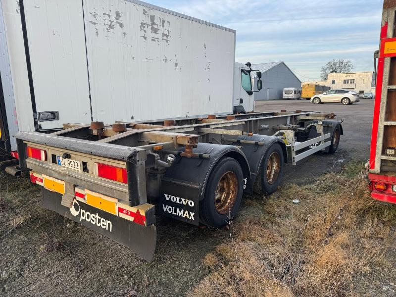 2016 HFR 3 AXLE FULL TRAILER - Slephenger med containerfester - Repobjekt - Priekaba: foto 2 2016 HFR 3 AXLE FULL TRAILER - Slephenger med containerfester - Repobjekt - Priekaba: foto 2