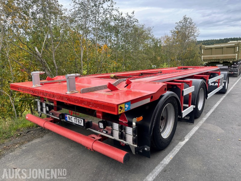 2022 ISTRAIL PKW184 3-AKSLET SAF CONTAINERHENGER MED TIPP - Priekaba: foto 4 2022 ISTRAIL PKW184 3-AKSLET SAF CONTAINERHENGER MED TIPP - Priekaba: foto 4