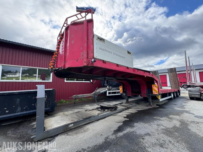 Damm 3 akslet Maskinsemi - Inkludert krokramme med svingskive - Maksinsemien er tilpasset for bruk på krokbil - Priekaba: foto 1 Damm 3 akslet Maskinsemi - Inkludert krokramme med svingskive - Maksinsemien er tilpasset for bruk på krokbil - Priekaba: foto 1