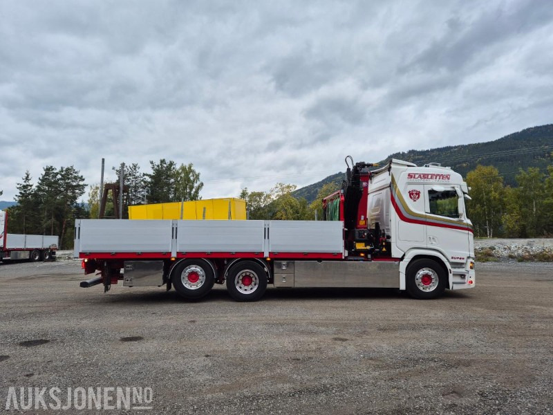 Scania R500 Kranbil med HMF2820 kran - Sunkvežimis su kranu: foto 3 Scania R500 Kranbil med HMF2820 kran - Sunkvežimis su kranu: foto 3
