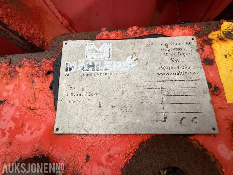 2014 Mahlers SP 14/45B TK sideplog til lastebil - Sunkvežimis: foto 5 2014 Mahlers SP 14/45B TK sideplog til lastebil - Sunkvežimis: foto 5