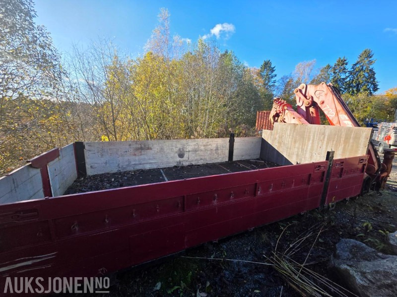 Ferrari 722 A4 kran/lastebilkran–påbygg på maskinflak med krokfeste - Sunkvežimis: foto 4 Ferrari 722 A4 kran/lastebilkran–påbygg på maskinflak med krokfeste - Sunkvežimis: foto 4