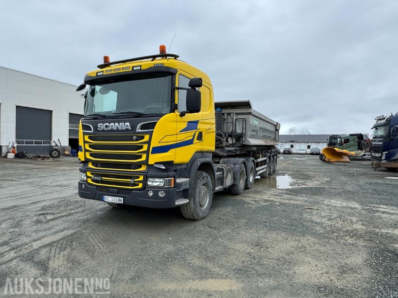 2017 Scania R580 V8 6X4 Trekker - Hydraulikk - Navreduksjon - 330000KM - Vilkikas: foto 1 2017 Scania R580 V8 6X4 Trekker - Hydraulikk - Navreduksjon - 330000KM - Vilkikas: foto 1