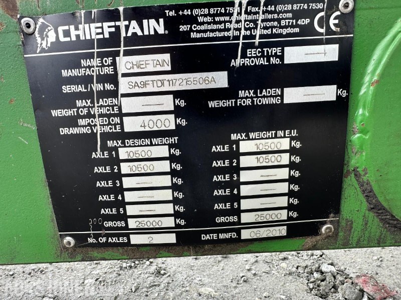 2010 CHIEFTAIN AGRI DUMPERHENGER TIL TRAKTOR - Žemės ūkio technika: foto 4 2010 CHIEFTAIN AGRI DUMPERHENGER TIL TRAKTOR - Žemės ūkio technika: foto 4