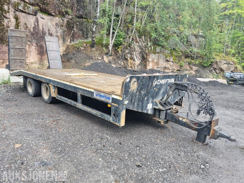 2018 Chieftain maskinhenger Fast Tow Low Loader - Žemės ūkio technika: foto 1 2018 Chieftain maskinhenger Fast Tow Low Loader - Žemės ūkio technika: foto 1