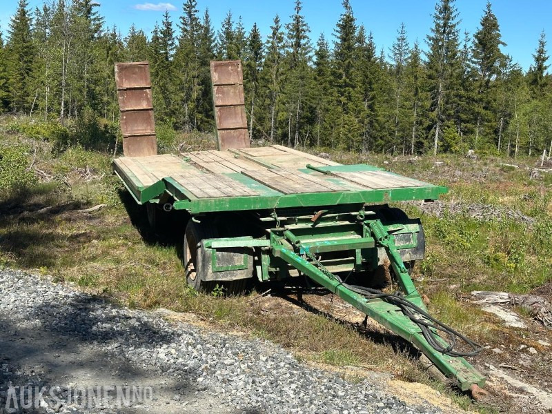 3akslet Maskintralle - Maskinhenger med hydraulisk brems - Žemės ūkio technika: foto 5 3akslet Maskintralle - Maskinhenger med hydraulisk brems - Žemės ūkio technika: foto 5