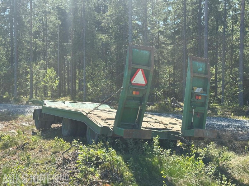 3akslet Maskintralle - Maskinhenger med hydraulisk brems - Žemės ūkio technika: foto 3 3akslet Maskintralle - Maskinhenger med hydraulisk brems - Žemės ūkio technika: foto 3