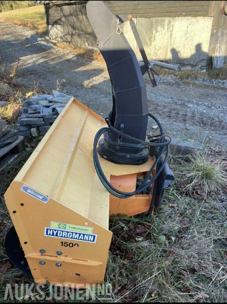 Hydromann 1500 - Hydraulisk snøfres - Žemės ūkio technika: foto 4 Hydromann 1500 - Hydraulisk snøfres - Žemės ūkio technika: foto 4