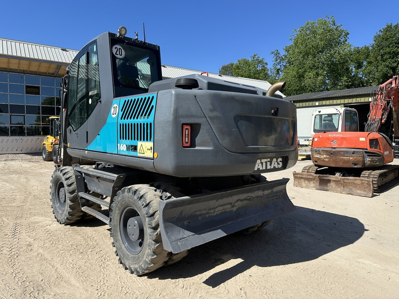 Atlas 160 W German machine - Ratinis ekskavatorius: foto 5 Atlas 160 W German machine - Ratinis ekskavatorius: foto 5