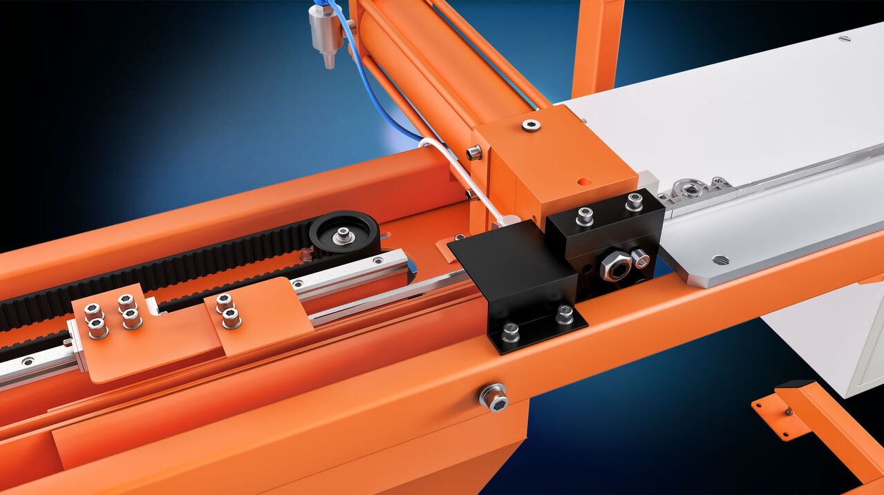 Wise Service Automatic single-headed guillotine for cutting WS G1 - Staklės: foto 2 Wise Service Automatic single-headed guillotine for cutting WS G1 - Staklės: foto 2