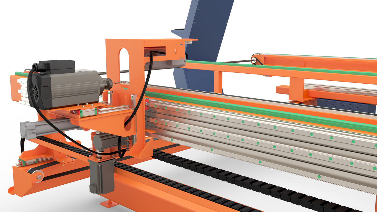 Wise Service Frame processing center after welding WS550 - Staklės: foto 3 Wise Service Frame processing center after welding WS550 - Staklės: foto 3