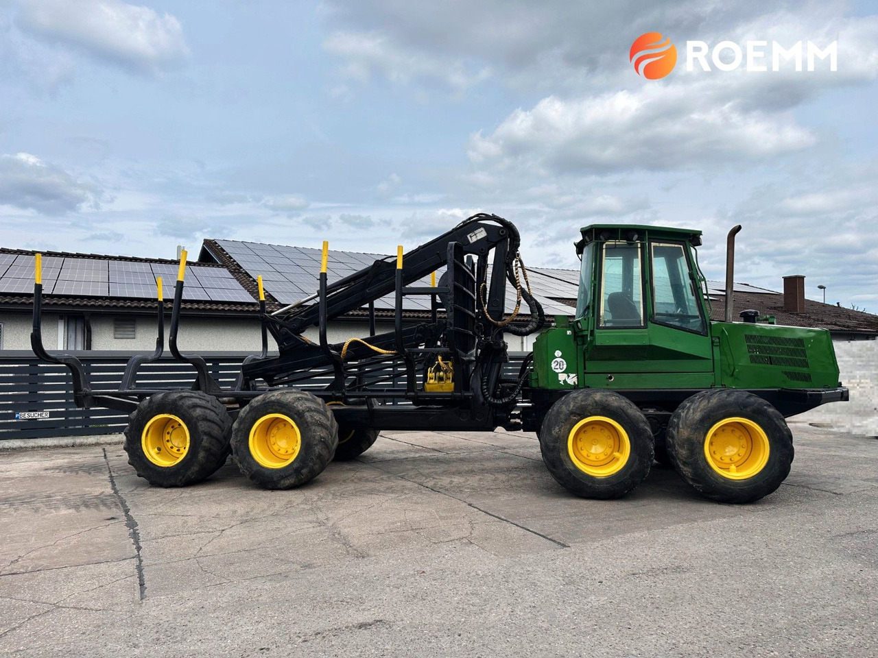 John Deere 1110 D*KRAN CF572 10 Meter - Forvarderis: foto 4 John Deere 1110 D*KRAN CF572 10 Meter - Forvarderis: foto 4