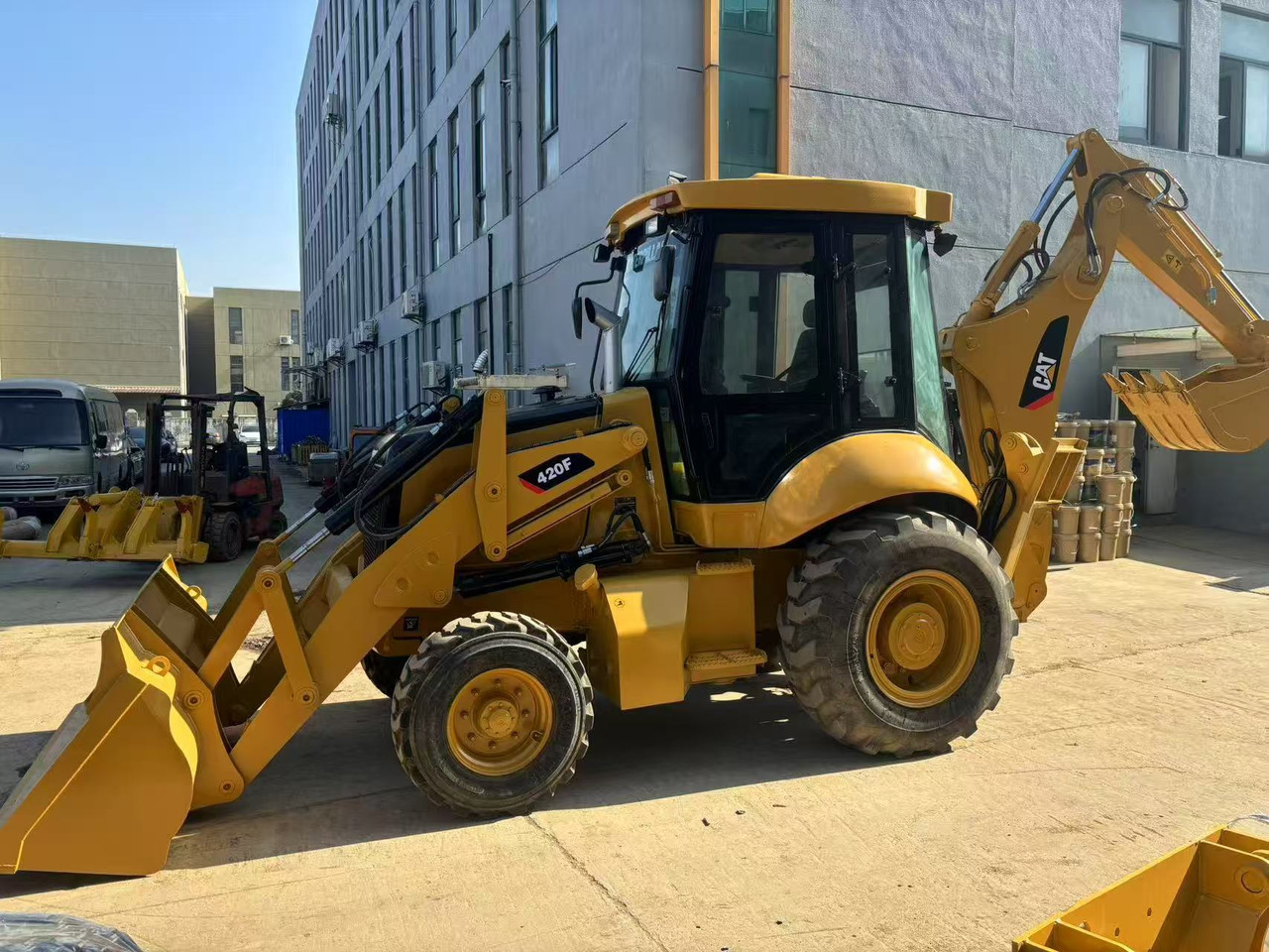Caterpillar 420 Backhoe Loader CAT 420 420F 420F2 with telescopic boom JCB 3CX 4CX lizingą Caterpillar 420 Backhoe Loader CAT 420 420F 420F2 with telescopic boom JCB 3CX 4CX: foto 6