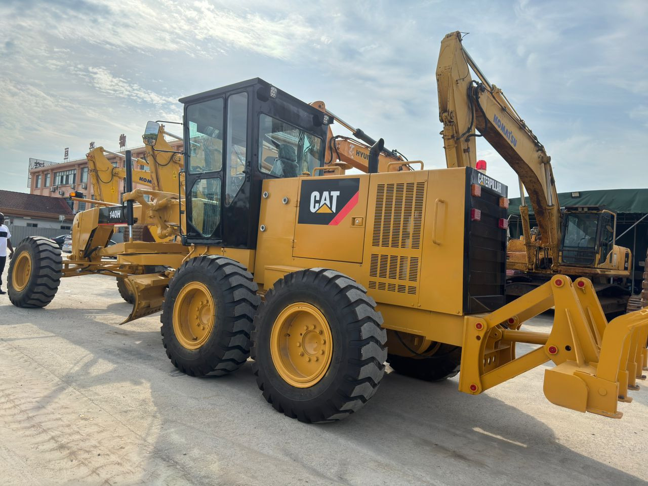 Caterpillar CAT 140H 140K Used Grader Secondhand Motor Grader with Excellent Quality for Sale - Greideris: foto 4 Caterpillar CAT 140H 140K Used Grader Secondhand Motor Grader with Excellent Quality for Sale - Greideris: foto 4