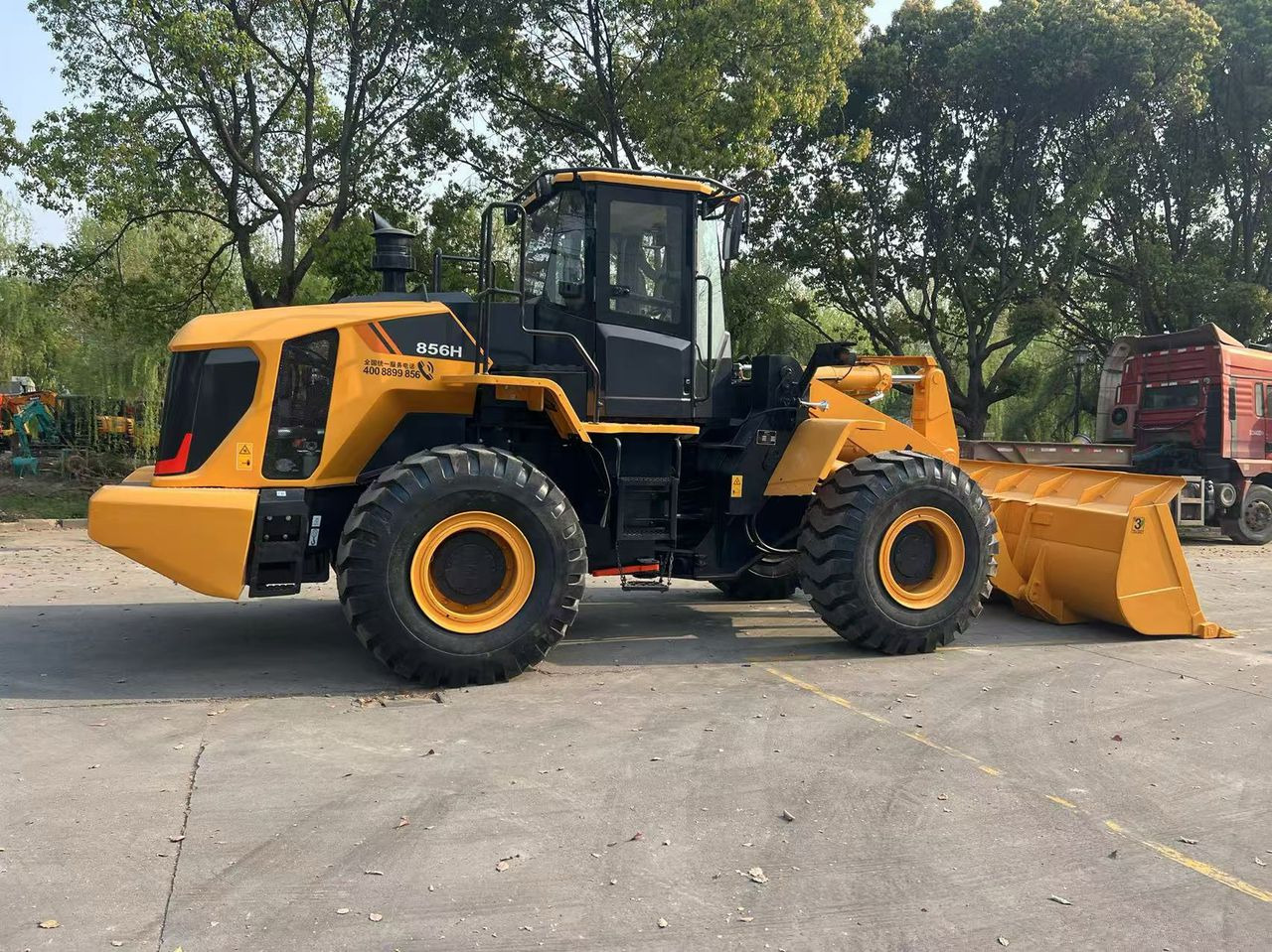 Liugong CLG 856H used wheel loader with cummins engine - Ratinis krautuvas: foto 2 Liugong CLG 856H used wheel loader with cummins engine - Ratinis krautuvas: foto 2