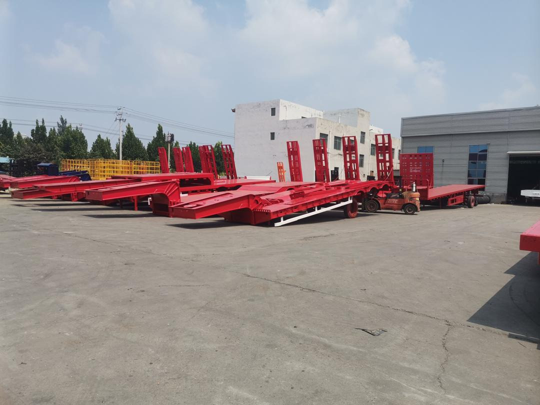 ZHICHENG Semi Flat Bed Low Bed in length 8M, 10M, 12M, 14M,16M - Žemo profilio platforma puspriekabė: foto 3 ZHICHENG Semi Flat Bed Low Bed in length 8M, 10M, 12M, 14M,16M - Žemo profilio platforma puspriekabė: foto 3