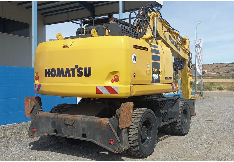 Komatsu PW180-10 - Ratinis ekskavatorius: foto 5 Komatsu PW180-10 - Ratinis ekskavatorius: foto 5