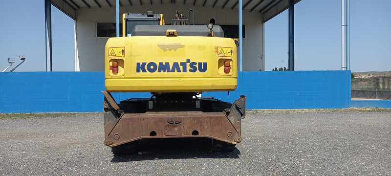 Komatsu PW180-7EO - Ratinis ekskavatorius: foto 4 Komatsu PW180-7EO - Ratinis ekskavatorius: foto 4