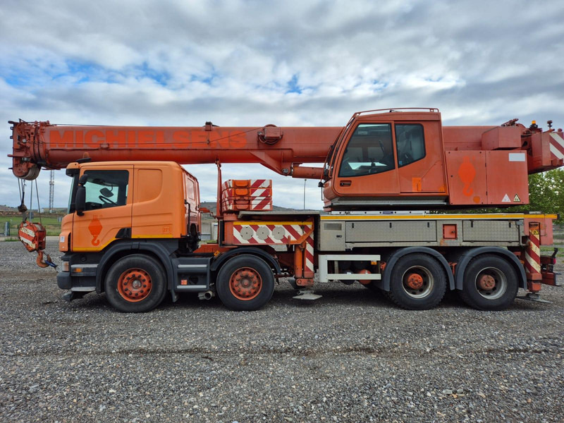 Tadano Faun HK40 Scania P380CB 8x4 - Autokranas: foto 3 Tadano Faun HK40 Scania P380CB 8x4 - Autokranas: foto 3