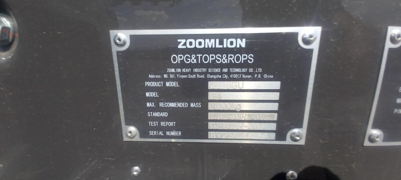 Nauja Mini ekskavatorius Zoomlion ZE36GU: foto 16