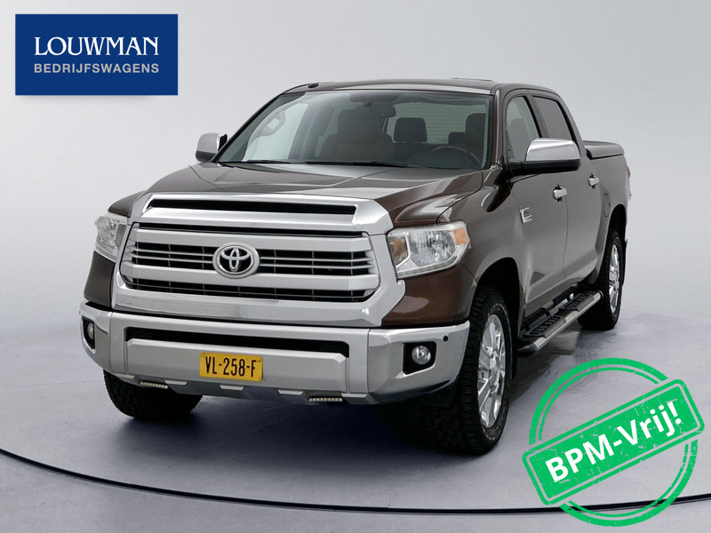 Toyota Tundra 5.7 V8 Double Cab 4x4 LPG 1974-Edition Leder JBL Stoel ventilatie/ verwarming Schuif/kantel dak Blind spot Camera 3500kg trekhaa - Pikapas, Komercinis automobilis su dviguba kabina: foto 1 Toyota Tundra 5.7 V8 Double Cab 4x4 LPG 1974-Edition Leder JBL Stoel ventilatie/ verwarming Schuif/kantel dak Blind spot Camera 3500kg trekhaa - Pikapas, Komercinis automobilis su dviguba kabina: foto 1