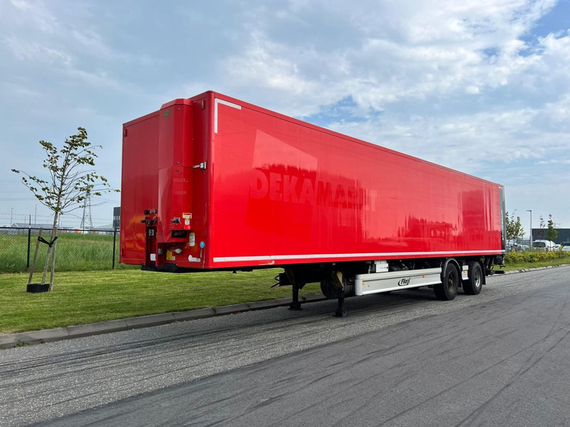 Fliegl SZS 330 Gesloten oplegger 2 Axle / / Ladklep - Furgonas puspriekabė: foto 1 Fliegl SZS 330 Gesloten oplegger 2 Axle / / Ladklep - Furgonas puspriekabė: foto 1