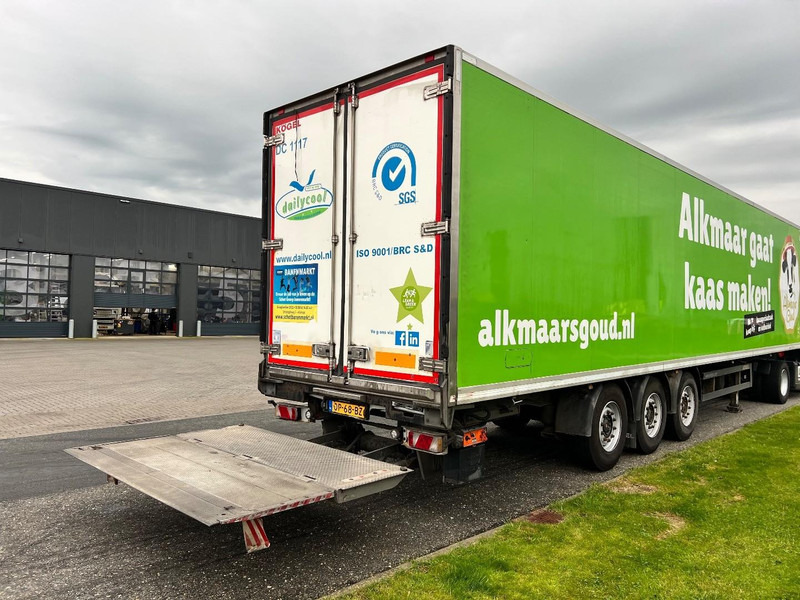 Refrižeratorius puspriekabė Kögel 3 assige koeloplegger Lift axle / Carrier Vector 1950: foto 18