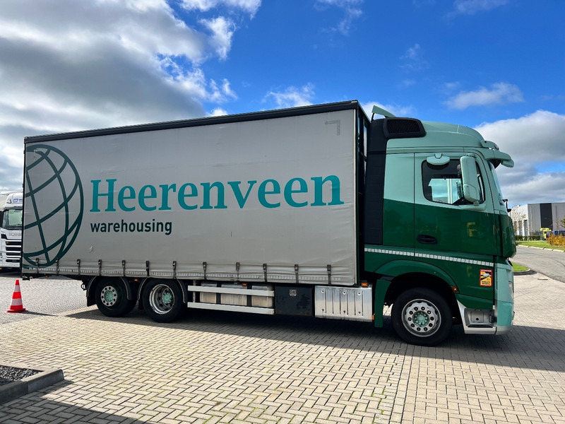 Mercedes-Benz Actros 2745 6x2 bakwagen Schuifzeilen - Tentinis sunkvežimis: foto 4 Mercedes-Benz Actros 2745 6x2 bakwagen Schuifzeilen - Tentinis sunkvežimis: foto 4