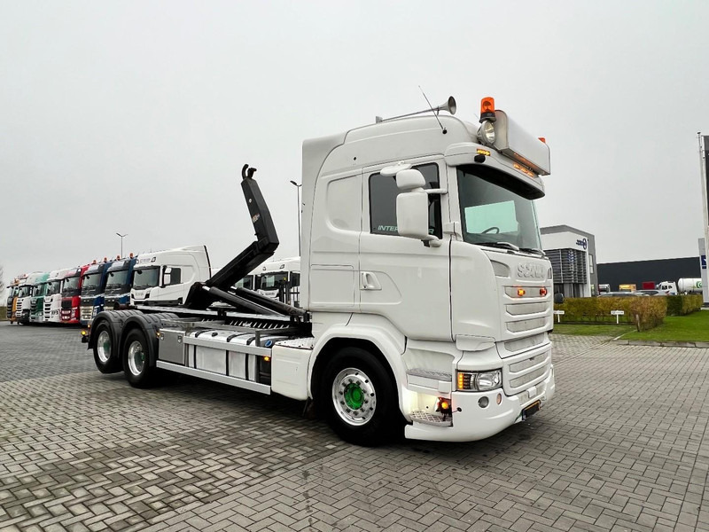 Scania R450 6x2 Containersysteem VDL 21.000kg / Haakarmsysteem - Hook-lift sunkvežimis: foto 5 Scania R450 6x2 Containersysteem VDL 21.000kg / Haakarmsysteem - Hook-lift sunkvežimis: foto 5