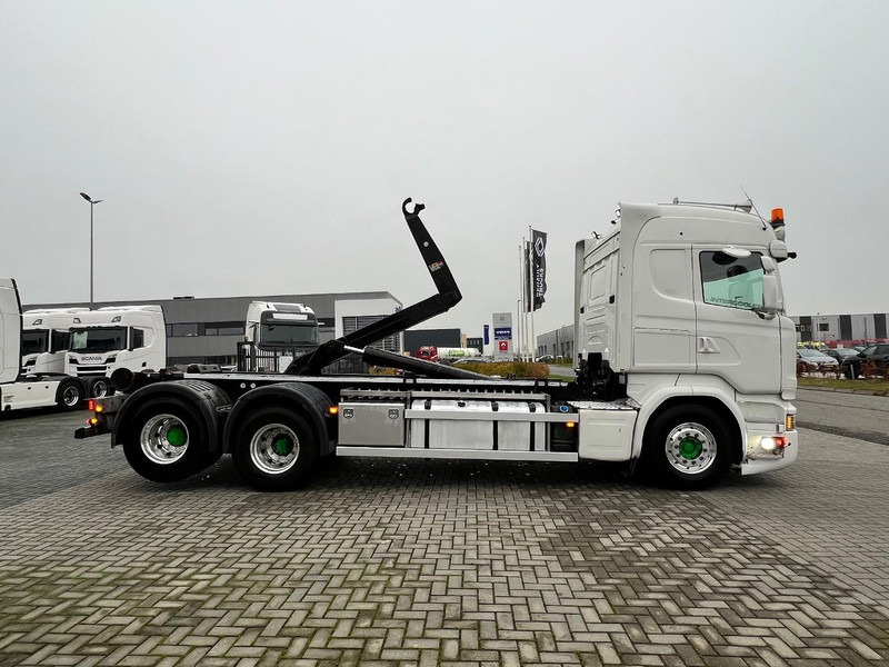 Scania R450 6x2 Containersysteem VDL 21.000kg / Haakarmsysteem - Hook-lift sunkvežimis: foto 4 Scania R450 6x2 Containersysteem VDL 21.000kg / Haakarmsysteem - Hook-lift sunkvežimis: foto 4