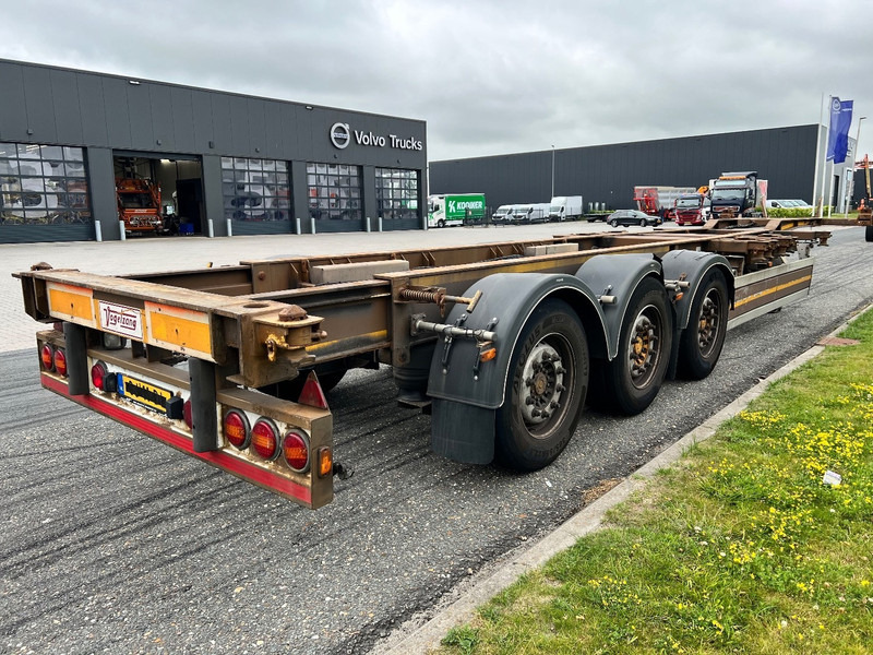 Konteineris-vežimus/ Sukeisti kūną puspriekabė Vogelzang Container chassis 3 Axle VO-15-27-TWL / LZV: foto 8