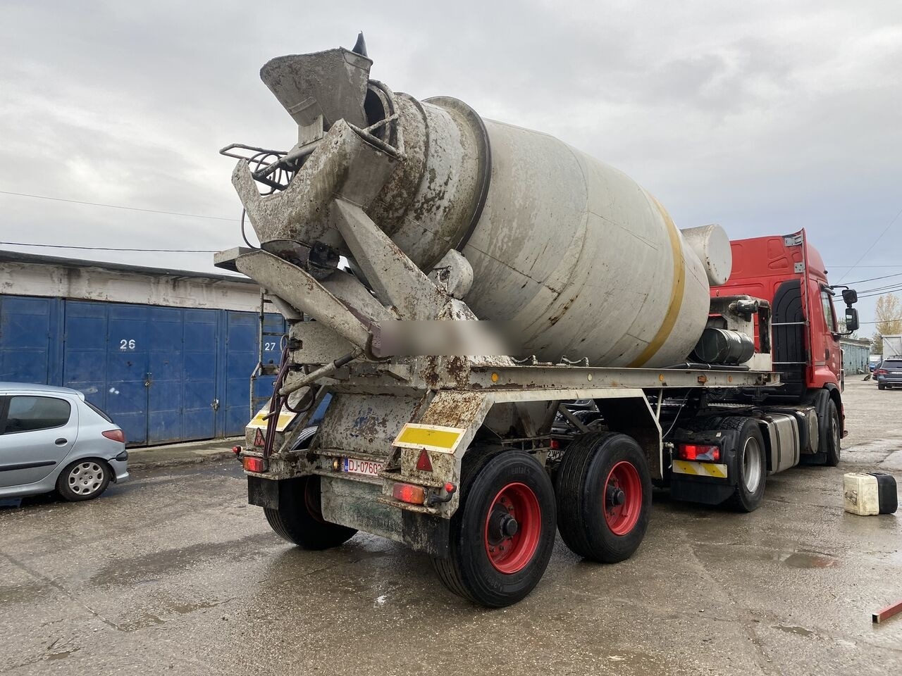 Betonvežio puspriekabė CIFA: foto 7 Betonvežio puspriekabė CIFA: foto 7