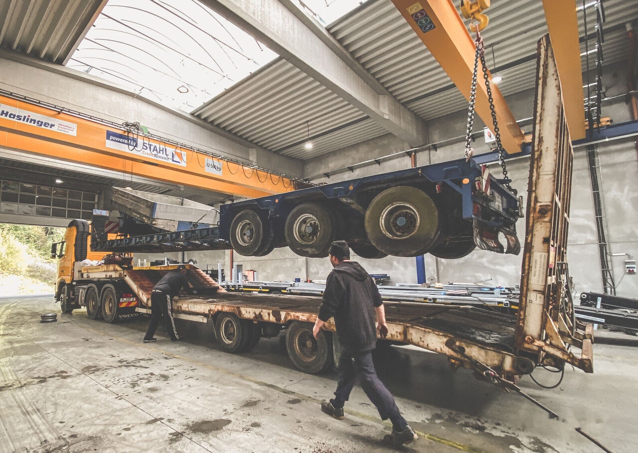 Faymonville MOESLEIN - Žemo profilio platforma puspriekabė: foto 1 Faymonville MOESLEIN - Žemo profilio platforma puspriekabė: foto 1