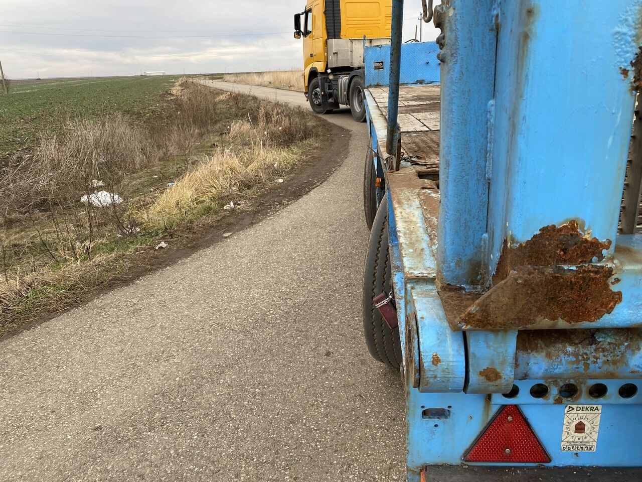 Žemo profilio platforma puspriekabė Goldhofer GOLDHOFFER STZ - L2 - 23/80 Trailer Agabaritic 2 VIRATOARE : 2 S: foto 34