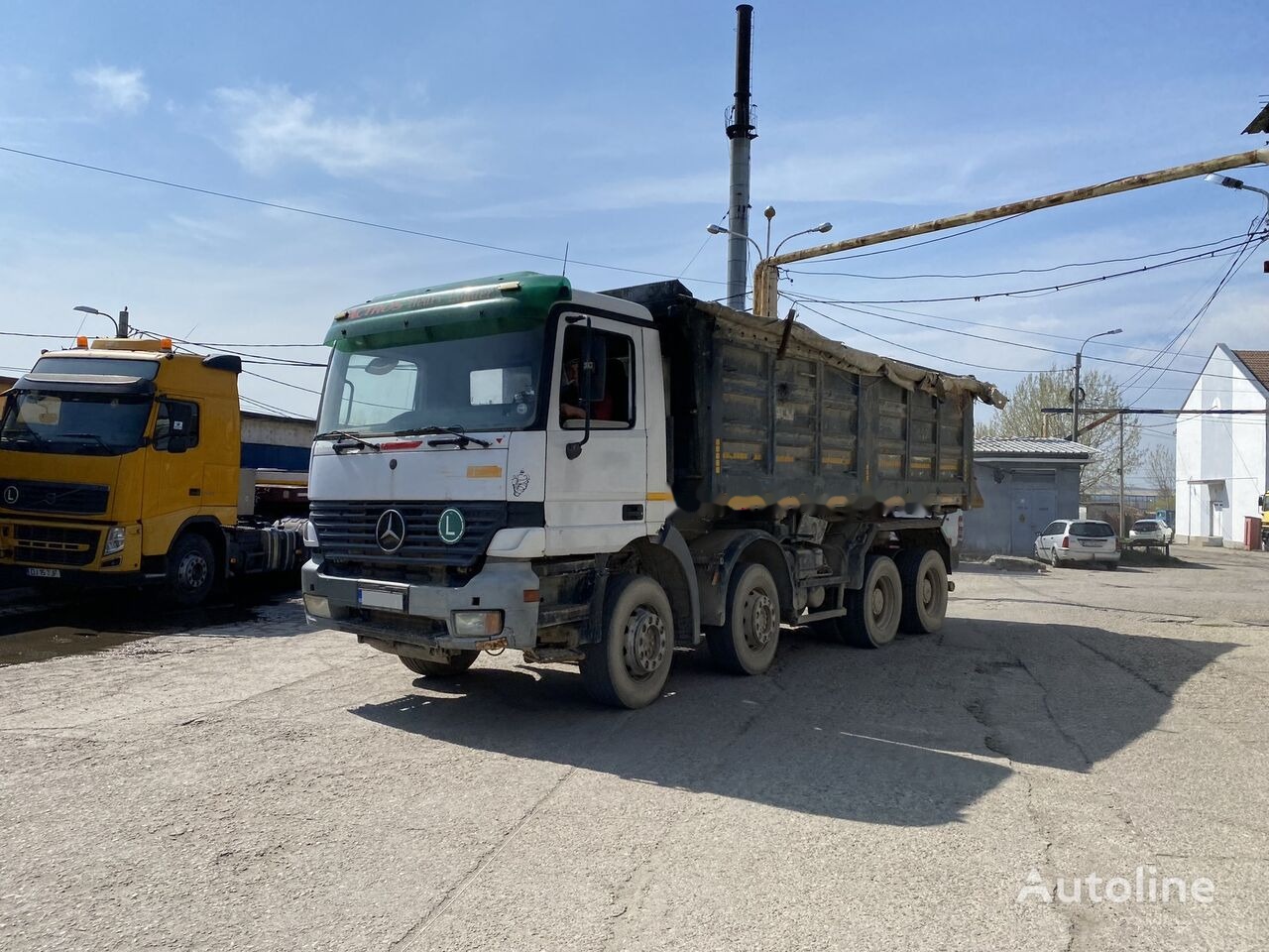 Mercedes-Benz ACTROS MP1 - Savivartis sunkvežimis: foto 4 Mercedes-Benz ACTROS MP1 - Savivartis sunkvežimis: foto 4