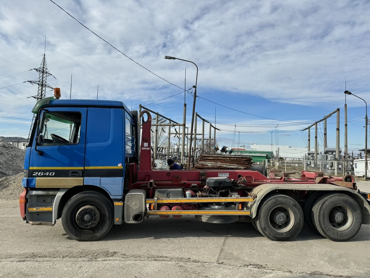 Mercedes-Benz Actros 2640 Abroll Chassy Changer - Savivartis sunkvežimis: foto 3 Mercedes-Benz Actros 2640 Abroll Chassy Changer - Savivartis sunkvežimis: foto 3