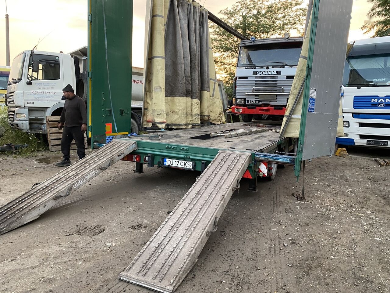 Meusburger Typ: MPG-4 - trailer combine / tractoare / vole - axe viratoare lizingą Meusburger Typ: MPG-4 - trailer combine / tractoare / vole - axe viratoare: foto 14