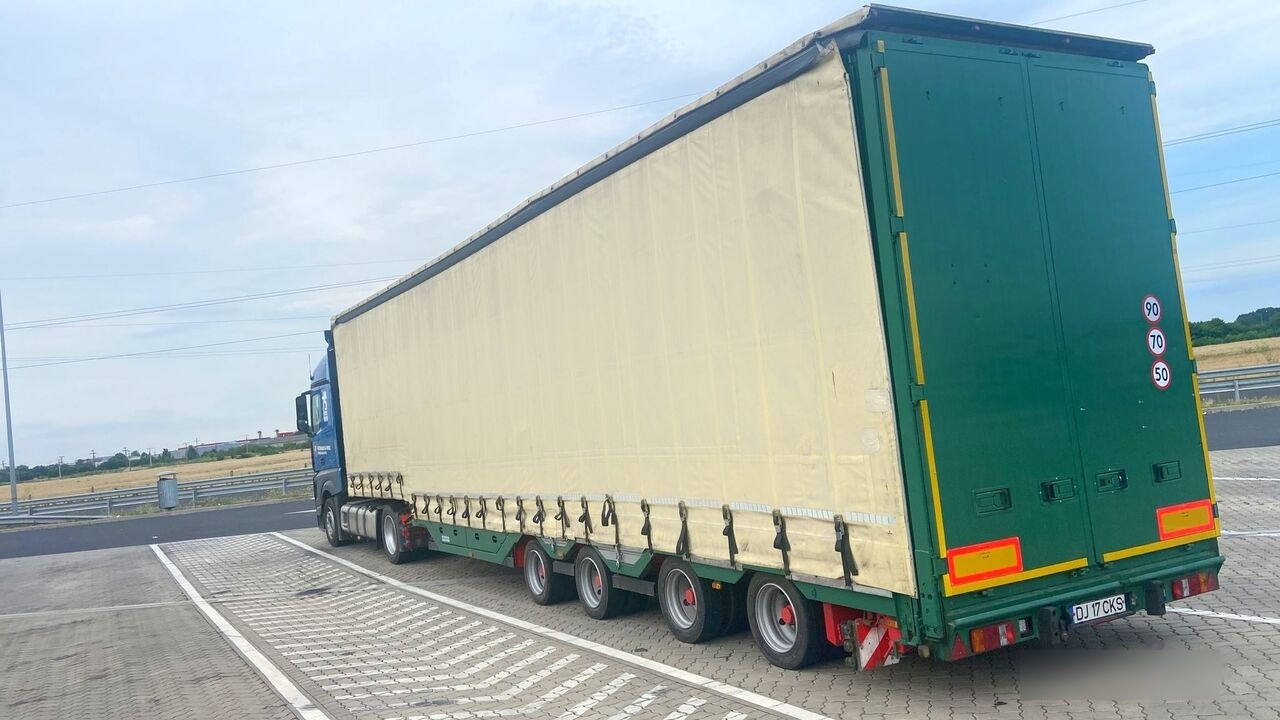 Meusburger Typ: MPG-4 - trailer combine / tractoare / vole - axe viratoare - Žemo profilio platforma puspriekabė: foto 4 Meusburger Typ: MPG-4 - trailer combine / tractoare / vole - axe viratoare - Žemo profilio platforma puspriekabė: foto 4